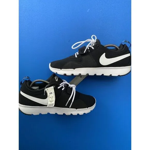 Nike SB Trainerendor SE Black White 644830-014 Mens Size 8.5 Straps Low Top - Picture 2 of 8